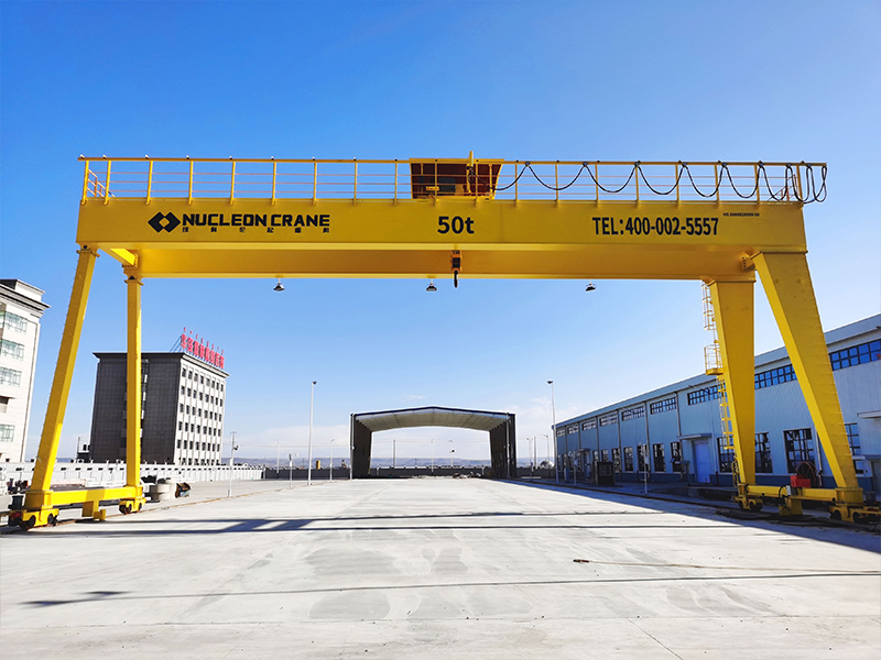 New Chinese double main beam gantry crane (hoist mode)